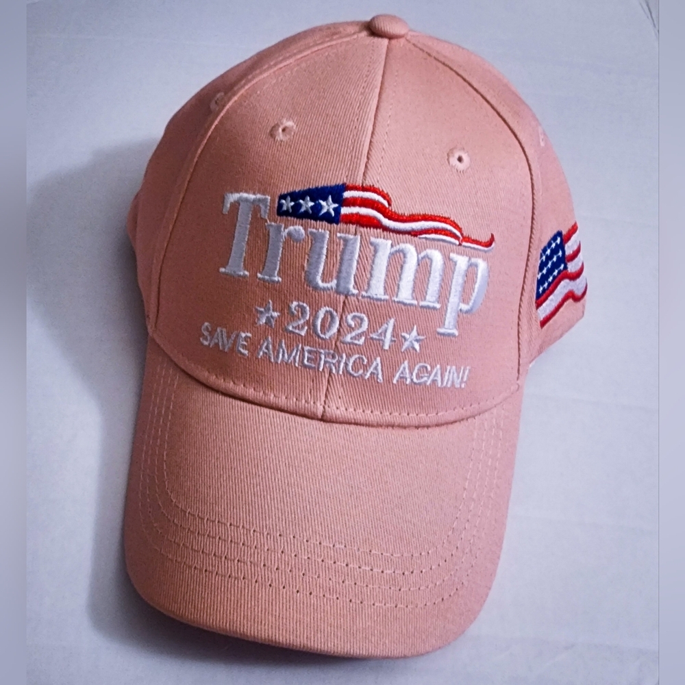 Pink Trump 2024 Baseball Cap